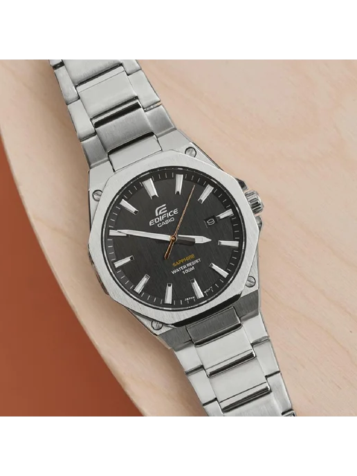 Casio Часы Edifice EFR-S108D-1A, серый, фото 5