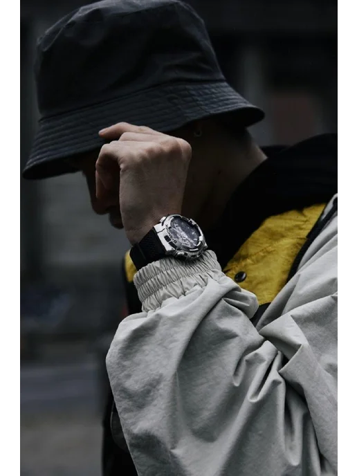 Casio Часы G-Shock GM-110-1A, черный, фото 4