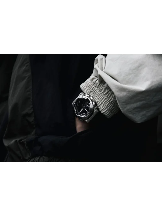 Casio Часы G-Shock GM-110-1A, черный, фото 5