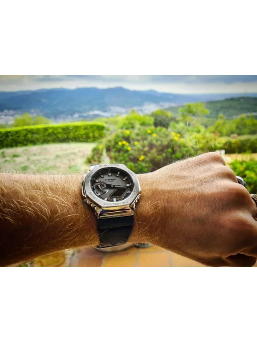 Casio Часы G-Shock GM-2100-1A, серый, фото 8