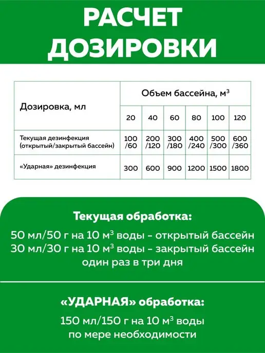 ARIWATER Химия для бассейна альгитинн альгицид 1 литр, 1 л, фото 3