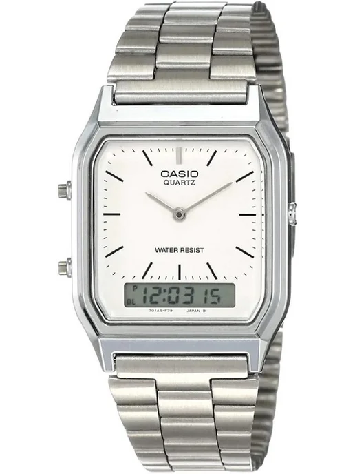 Casio Часы Vintage AQ-230A-7D, серый, фото 2