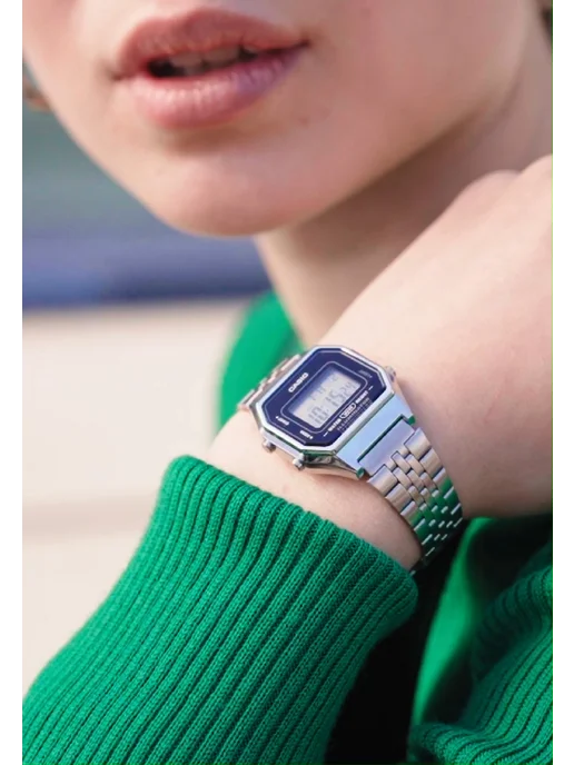 Casio Часы Vintage LA-680WA-1E, серый, фото 5
