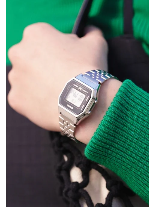 Casio Часы Vintage LA-680WA-1E, серый, фото 6