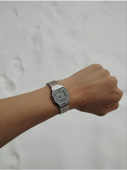 Casio Часы Vintage LA-680WEA-7E, серый, фото 7