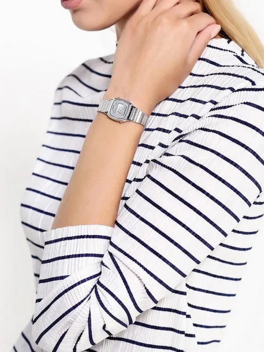 Casio Часы Vintage LA-670WEA-7E, серый, фото 7
