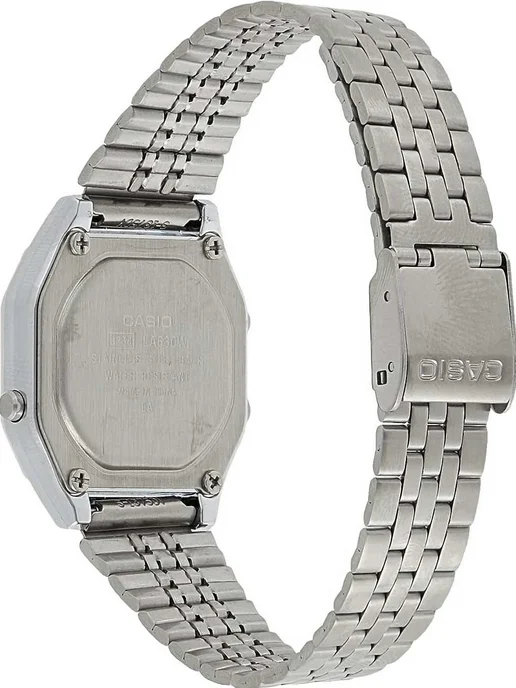 Casio Часы Vintage LA-680WA-1B, серый, фото 4