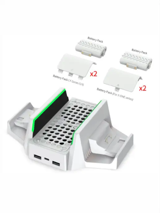DOBE Многофункциональный стенд для XBOX series S, белый, фото 8