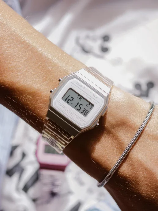 Casio Часы Vintage F-91WS-7E, серый, фото 8