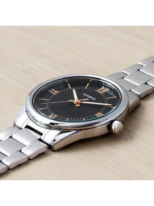Casio Часы Collection MTP-V005D-1B5, серый, фото 8