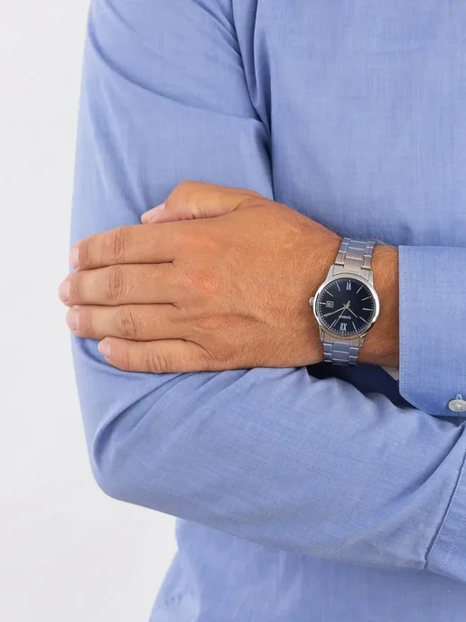 Casio Часы Collection MTP-V002D-2B3, серый, фото 4