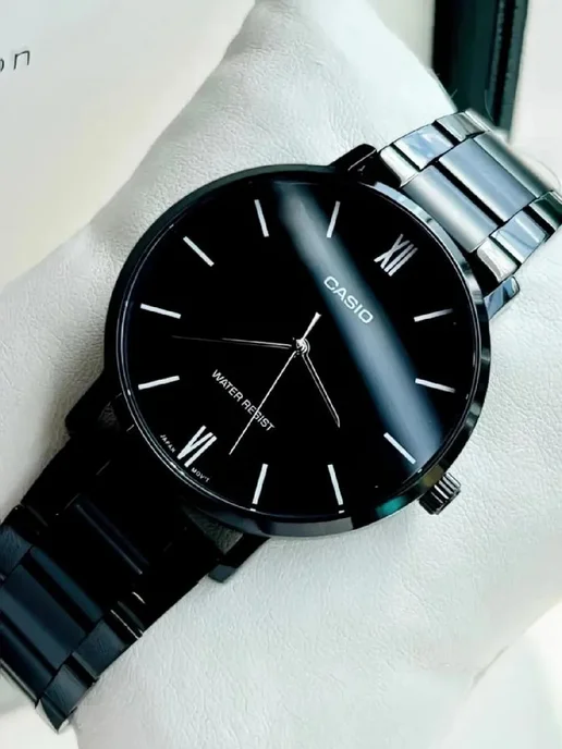 Casio Часы Collection MTP-VT01B-1B, черный, фото 5
