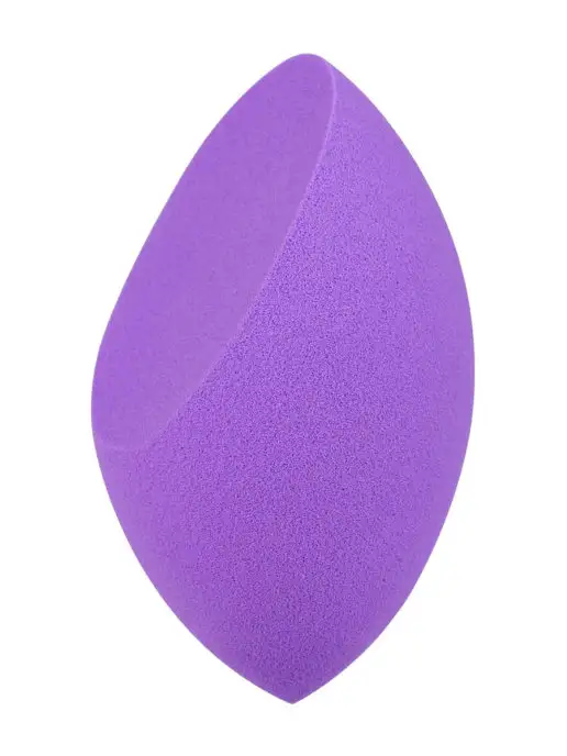 N.1 Спонж для макияжа Soft Make Up Blender зеленый, фиолетовый
