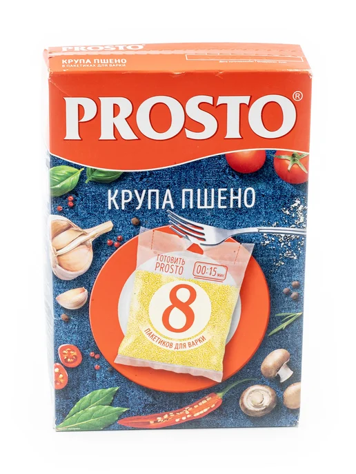 Prosto Пшено в пакетиках для варки 2шт по 500г, 6 шт, фото 2