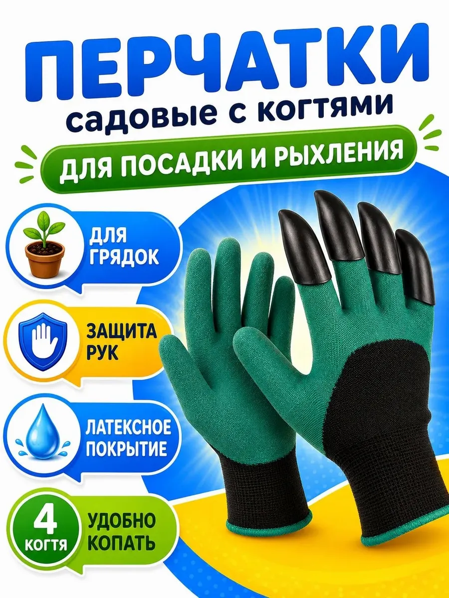 Садовые с когтями для огорода
