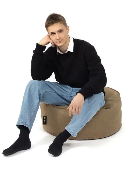 Goodpoof Пуф сидушка, серый, фото 2