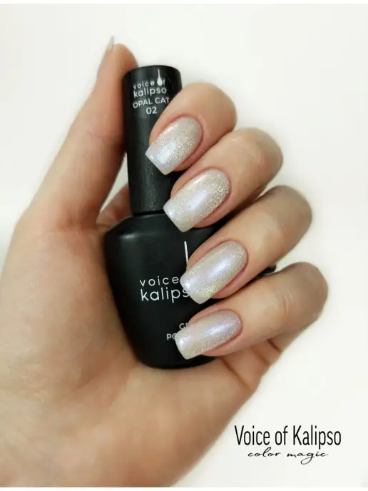 VOICE OF KALIPSO Гель-лак для ногтей кошачий глаз opal 02, 10 мл, 10 мл, фото 4
