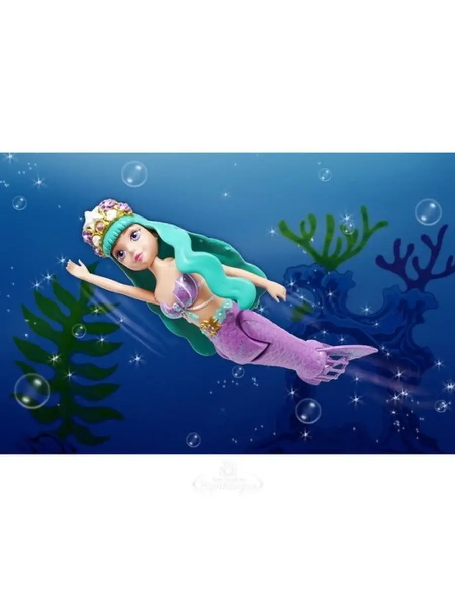 Kumskova toys Танцующая Русалка плавает в воде