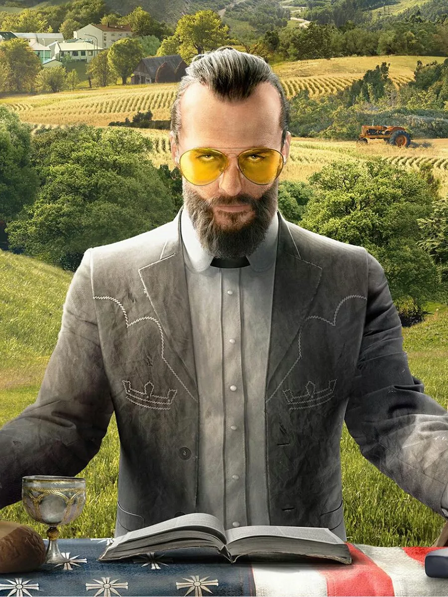 Солнцезащитные очки Иосифа Сида из игры Far cry 5 GameMerch 75659605 купить  за 920 ₽ в интернет-магазине Wildberries