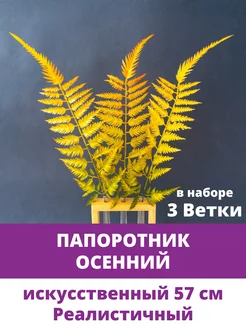 Искусственная зелень осенний декор папоротник Творите С НЕЖНОСТЬЮ 75753345 купить за 285 ₽ в интернет-магазине Wildberries