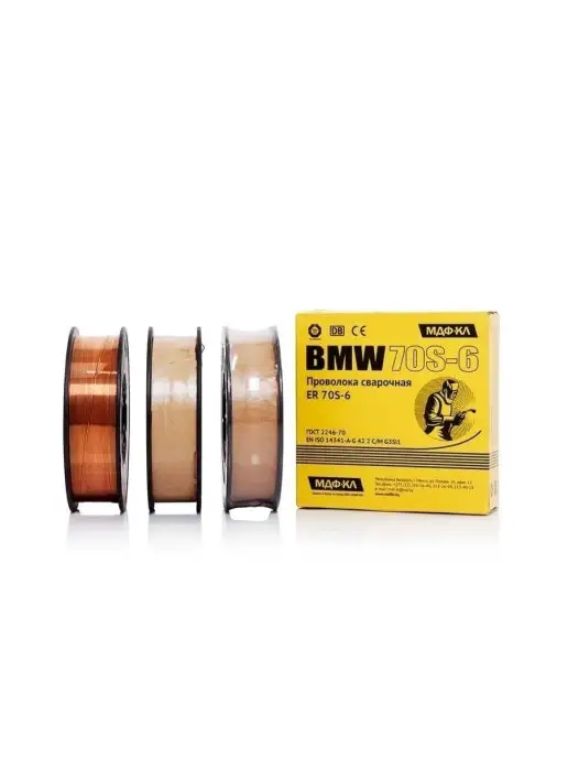 BEIJING MMT METALS (КИТАЙ) Проволока сварочная BMW ER70S-6 0,8мм 5 кг, 5 кг, фото 2
