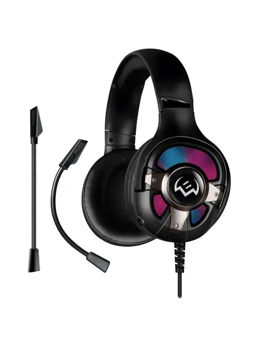 Sven Наушники игровые проводные большие с микрофоном AP-U1100MV, черный, фото 6