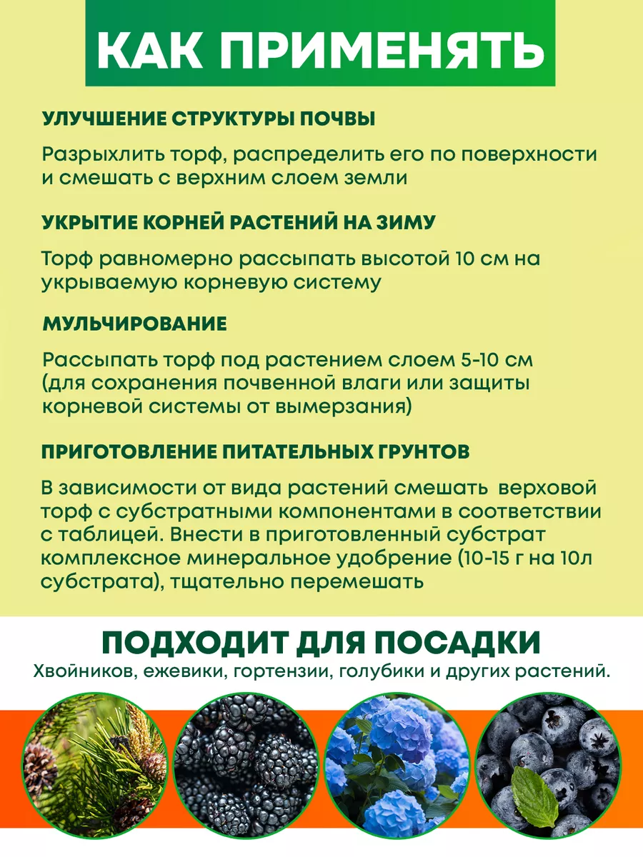 Сфагновый кислый верховой торф 50л БиоМастер 75776110 купить за 850 ₽ в  интернет-магазине Wildberries