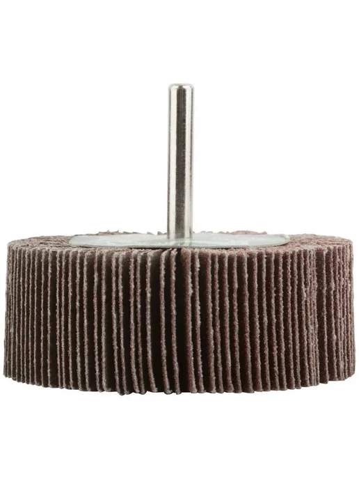 FIT FINCH INDUSTRIAL TOOLS Шлифовальный круг 80х30мм Р100 лепестковая насадка для дрели, 80x30 мм, фото 5
