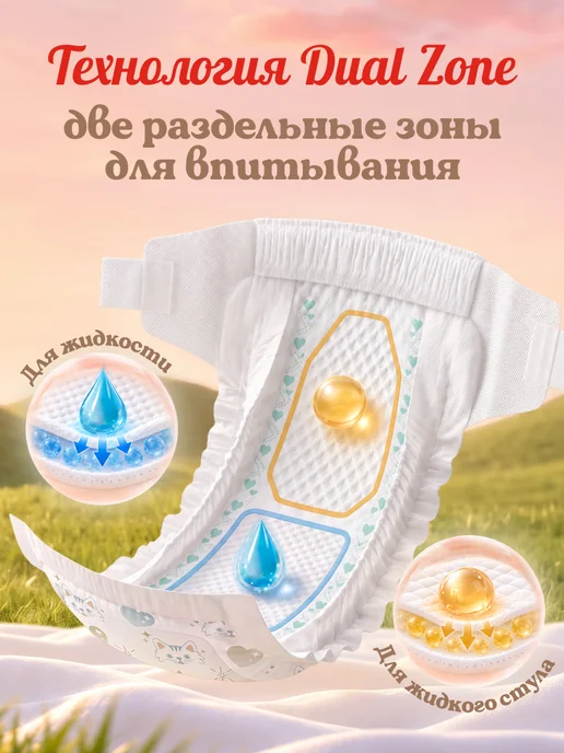 HUGGIES Подгузники для новорожденных Elite Soft 2 р 4-6кг 120шт, 6 кг, 20 шт, фото 7