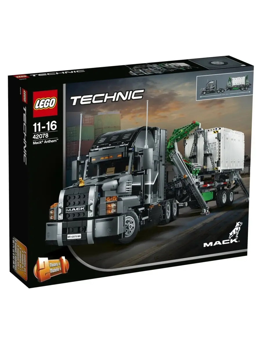 Technic 42078 Mack Anthem LEGO 42 683 Wildberries 75793492