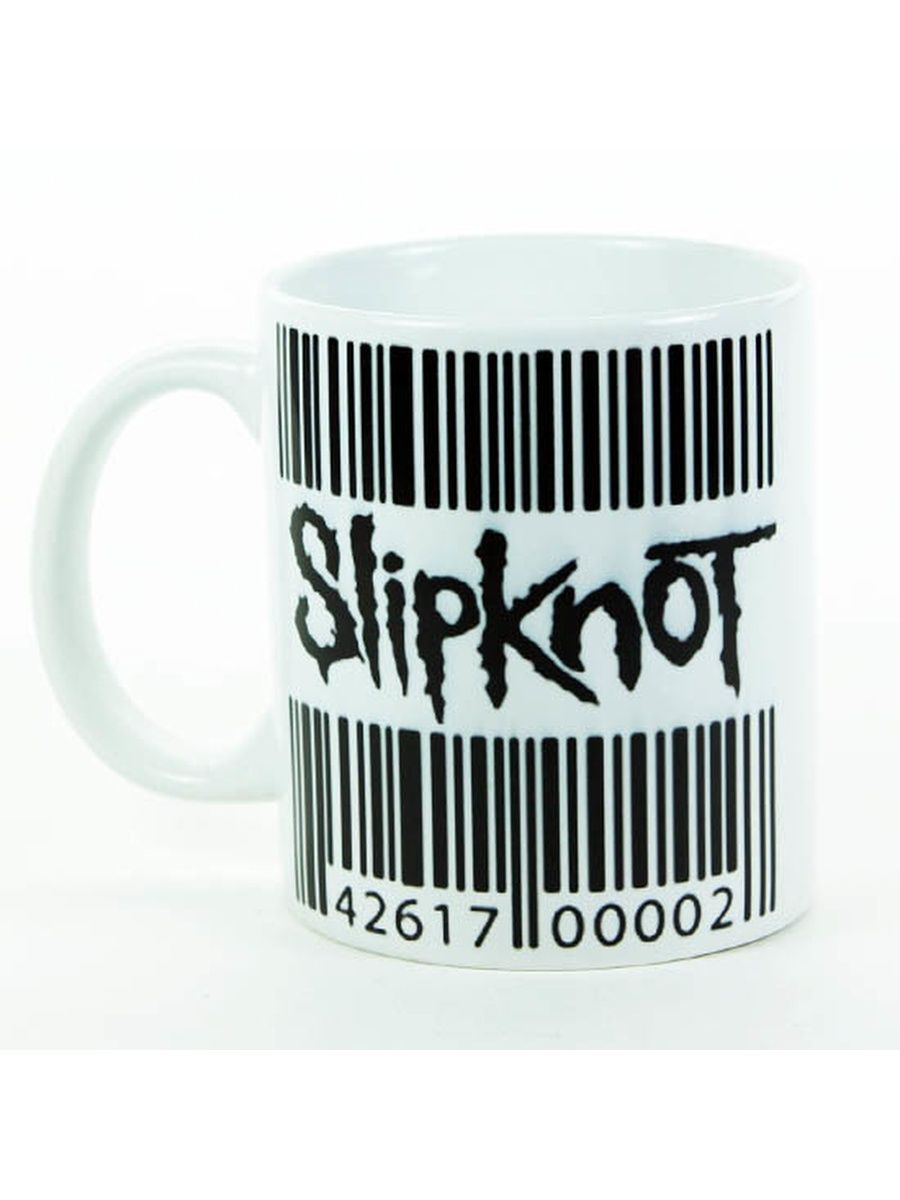 Код 143. Кружка Slipknot. 742617000027 Штрих код. Футболка слипкнот штрих код. Slipknot штрих.