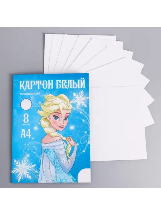 Disney Картон белый Холодное сердце, белый, фото 2