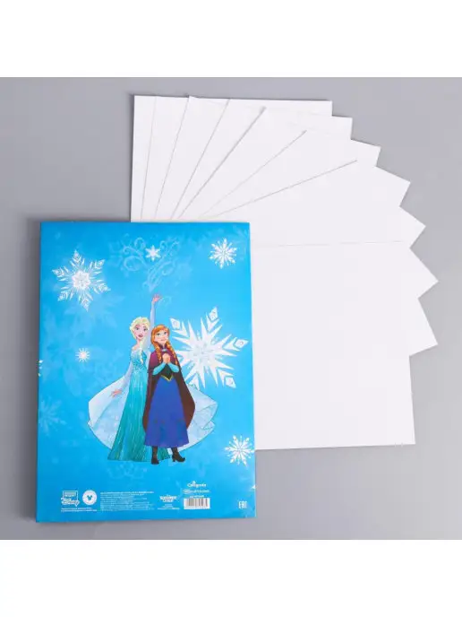 Disney Картон белый Холодное сердце, белый, фото 4