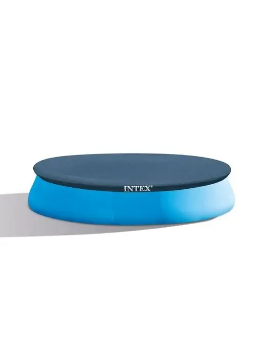 Intex Development Company Inc. Тент для круглого надувного бассейна 244 см 28020, синий, фото 2