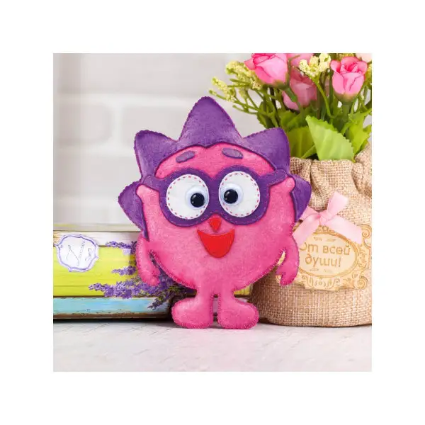 Игрушка из фетра своими руками "Ежик"