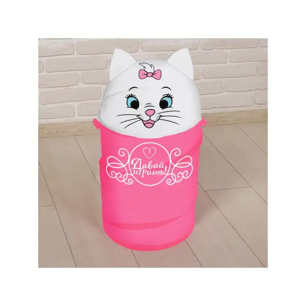 Корзина для игрушек, детская, тканевая, складная с ручками