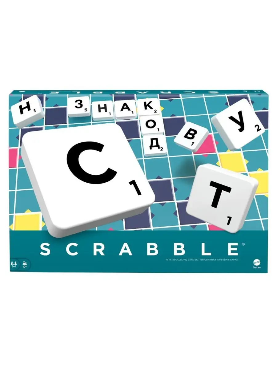 Настольная игра Scrabble Скраббл Эталон Mattel 76117465 купить за 4 030 ₽ в  интернет-магазине Wildberries