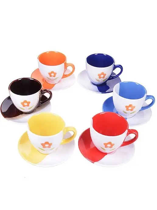 Чайный набор сервиз на 6 персон 220 мл - фото 3