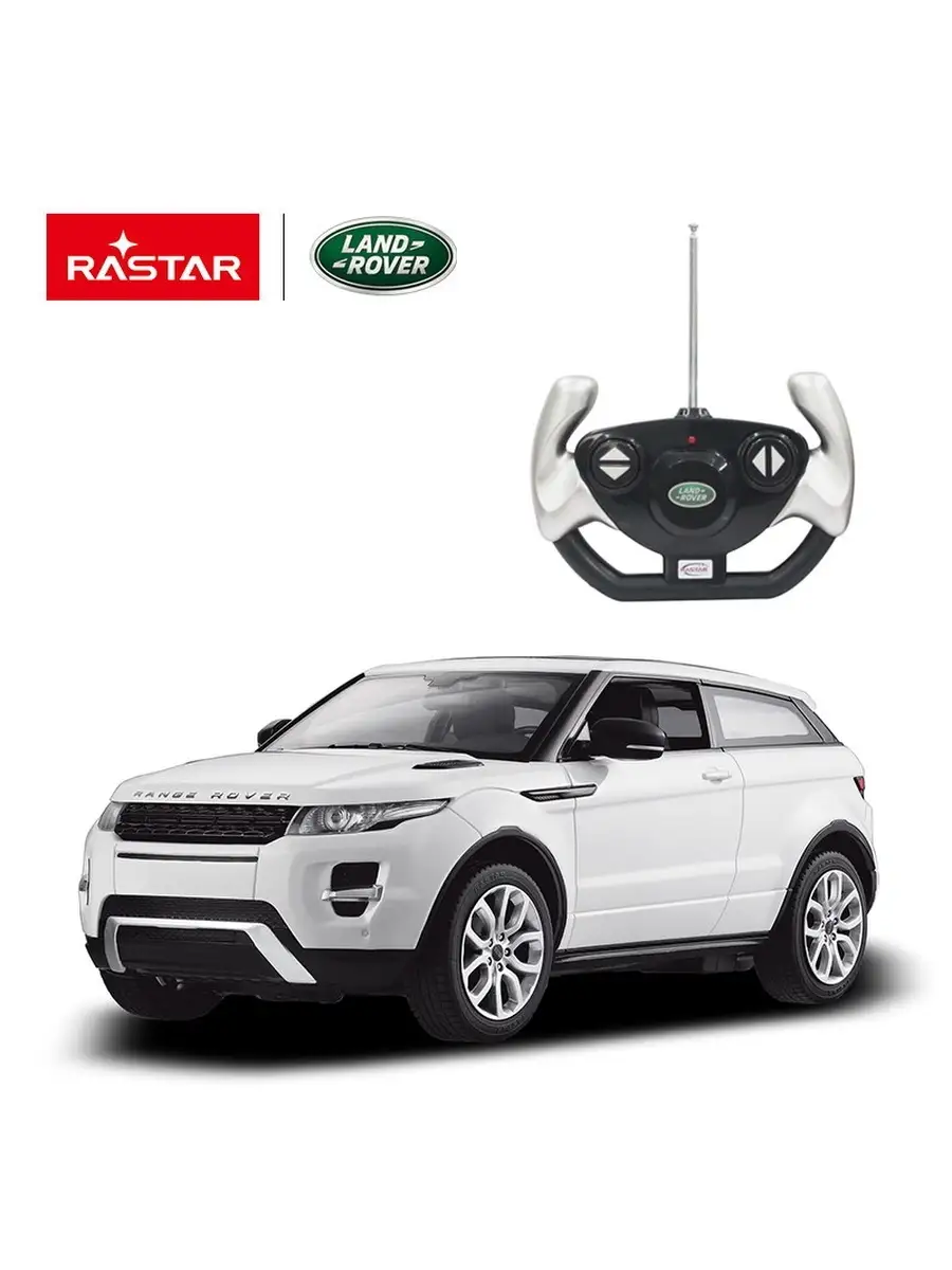 Машина р/у 1:14 Range Rover Evoque Цвет Белый RASTAR 76135377 купить за 3  429 ₽ в интернет-магазине Wildberries