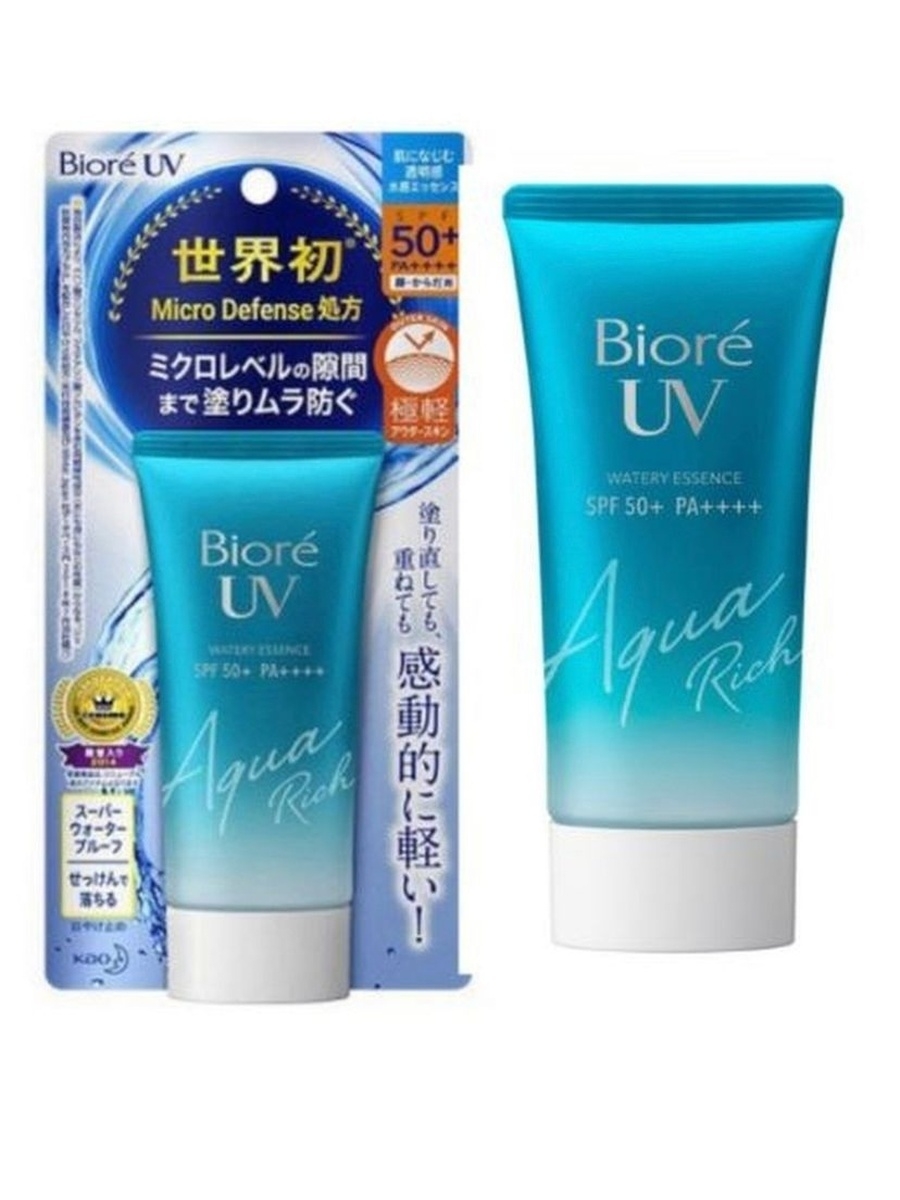 Biore Aqua Rich watery Essence SPF 50. Biore солнцезащитный флюид Aqua Rich spf50. Biore флюид UV Aqua Rich SPF 50. Biore эссенция UV Aqua Rich SPF 50.