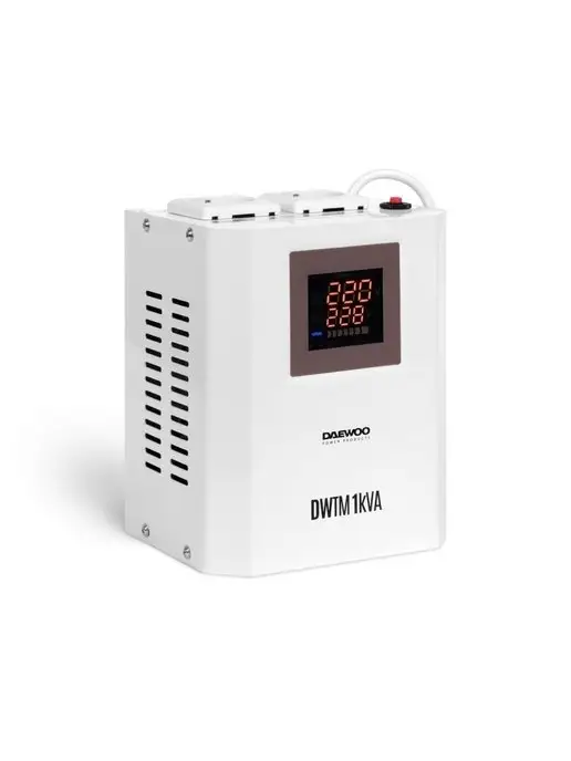 DAEWOO DWTM 1kVA Стабилизатор напряжения (1 кВт, 140-270 В), вариант, фото 4