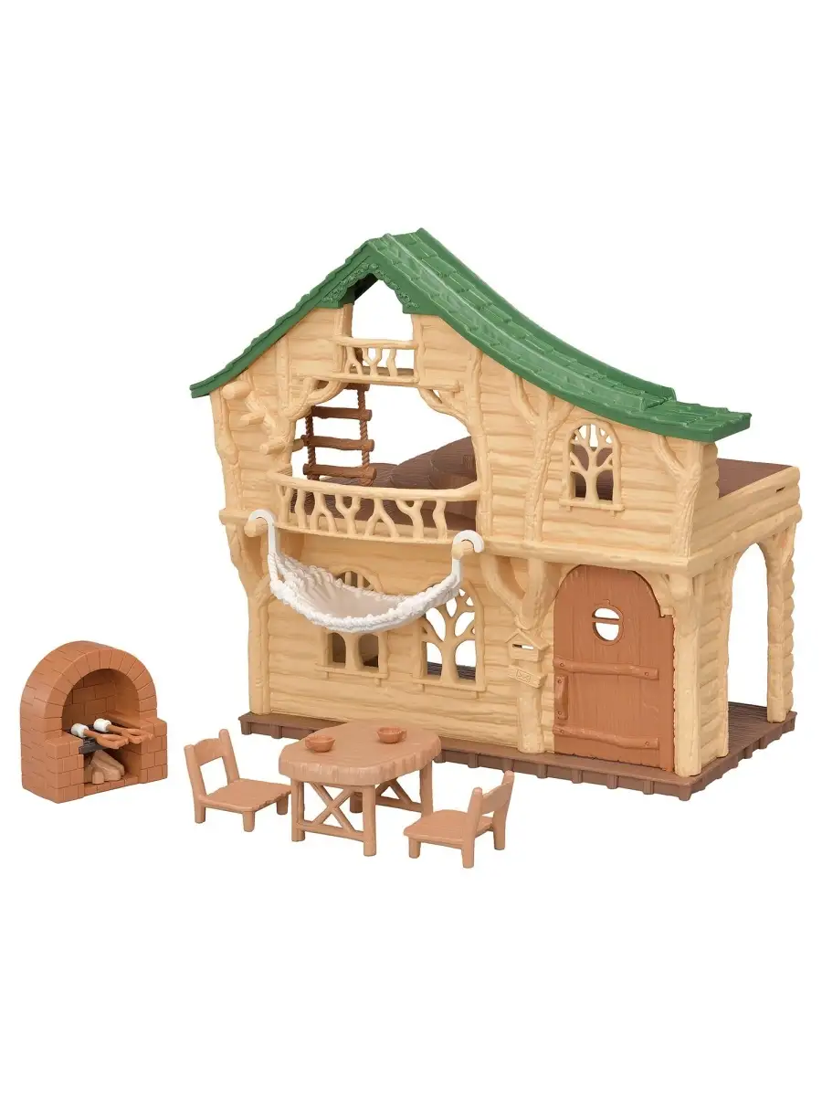 Игровой набор Sylvanian Families Домик на озере 5451 Sylvanian Families  76278338 купить за 5 576 ₽ в интернет-магазине Wildberries