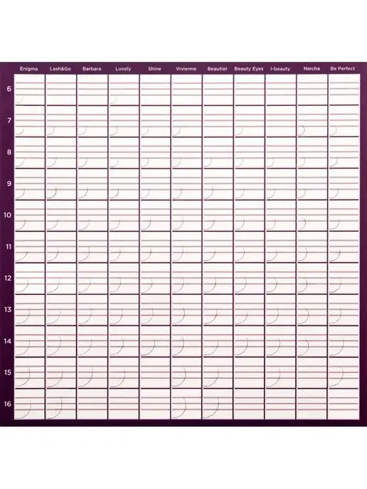 i-beauty Ресницы для наращивания IB, D, 0.10, 12 mm, 20 линий, C 10, фото 6