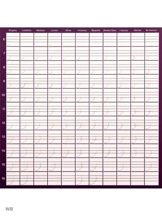 i-beauty Ресницы для наращивания IB, D, 0.10, 12 mm, 20 линий, D 12, фото 6