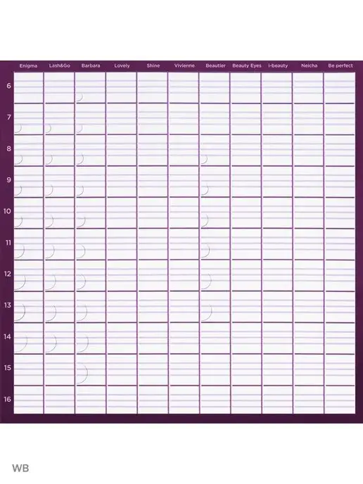 i-beauty Ресницы для наращивания IB, D, 0.10, 12 mm, 20 линий, D 12, фото 7