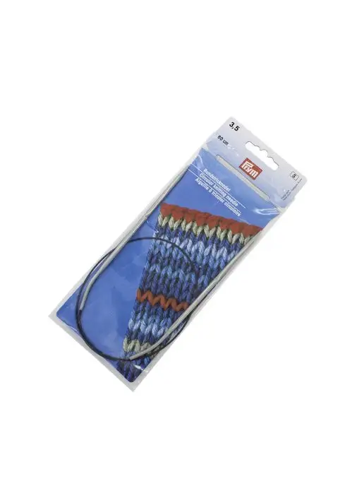 Prym Спицы круговые алюминиевые 60 см x 3,5 мм, серый, фото 8