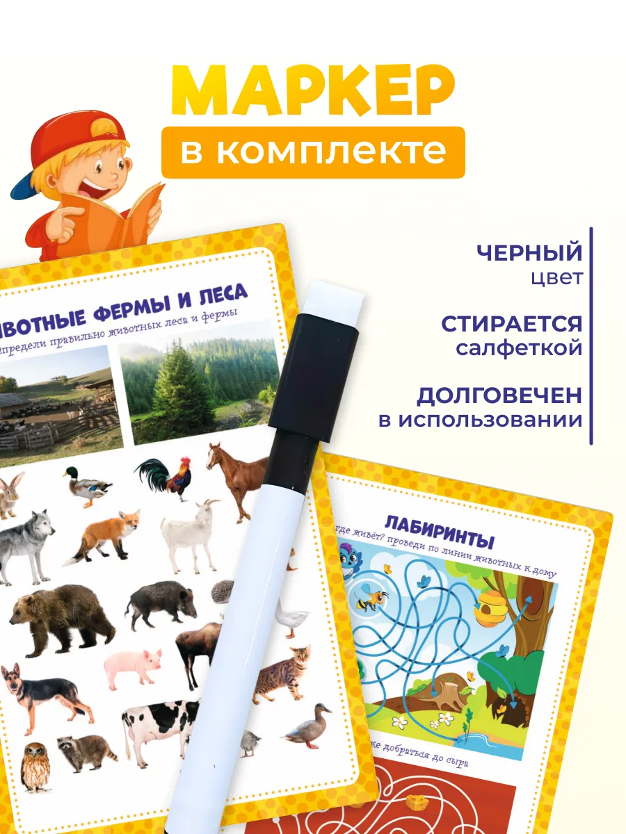 Книги для детей Пиши стирай тетрадь Развивашки 4-5 Stickybook 76422520  купить за 473 ₽ в интернет-магазине Wildberries