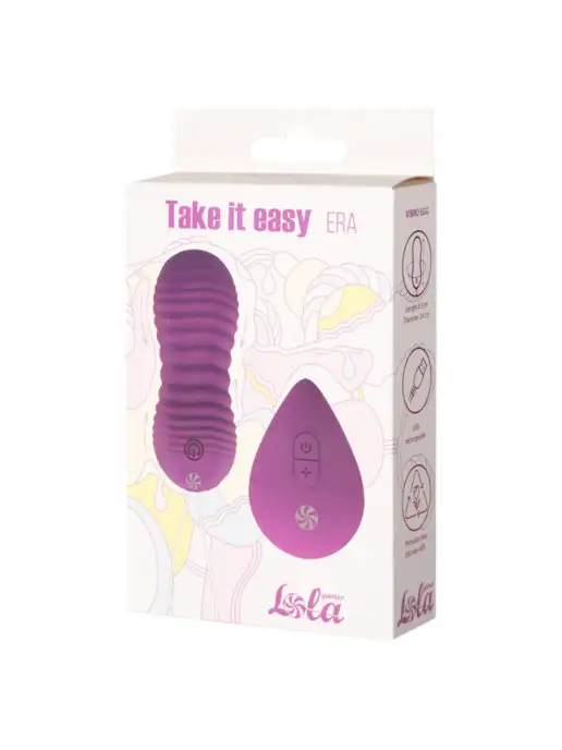Lola Games Take It Easy Пульсирующие виброшарики на пульте ДУ, фиолетовый, фото 4