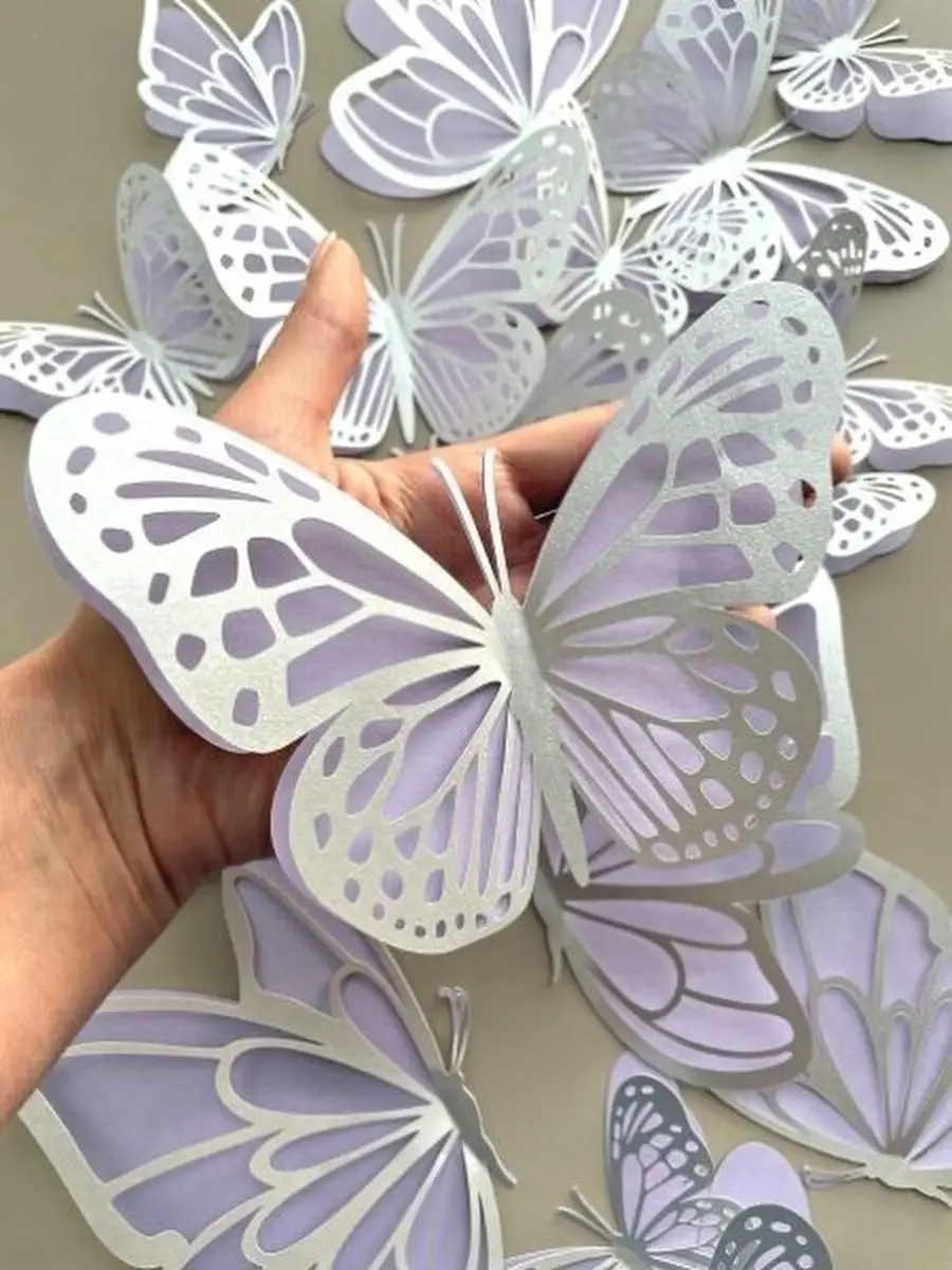 3D Наклейки Бабочки