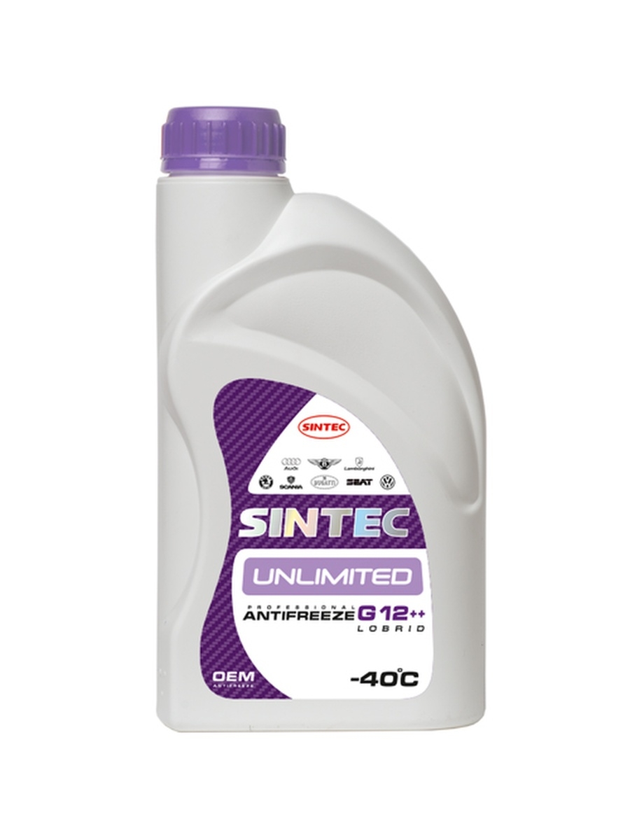 Антифриз sintec unlimited g12. Sintec Unlimited g12++. 801502 Sintec. Антифриз Sintec g12++. Антифриз Sintec Unlimited g12++ (-40) фиолетовый.